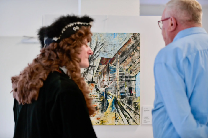 Vernissage „GOETHEs TREIBEN“ © Manuela Weiß | Die Kulturfabrik, Ilmenau Vernissage "GOETHEs TREIBEN" © Manuela Weiß | Die Kulturfabrik, Ilmenau