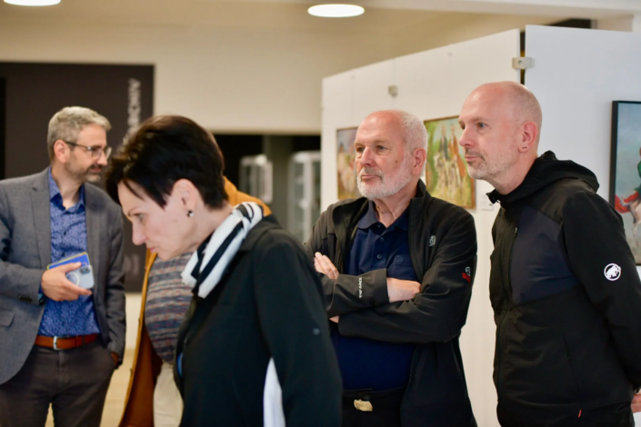 Vernissage „GOETHEs TREIBEN“ © Manuela Weiß | Die Kulturfabrik, Ilmenau Vernissage "GOETHEs TREIBEN" © Manuela Weiß | Die Kulturfabrik, Ilmenau