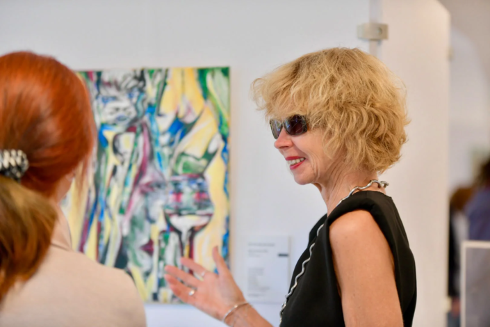 Vernissage „GOETHEs TREIBEN“ © Manuela Weiß | Die Kulturfabrik, Ilmenau Vernissage "GOETHEs TREIBEN" © Manuela Weiß | Die Kulturfabrik, Ilmenau